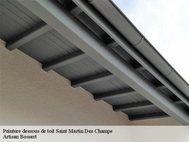 Peinture dessous de toit  saint-martin-des-champs-78790 Artisan Bossert